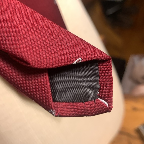 VINTAGE UNICORNS CREST HERALDIC ROYALTY EMBROIDERED NECKTIE - Picture 7 of 12